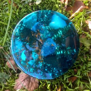 Orgonite Cube de métatron 10 cm